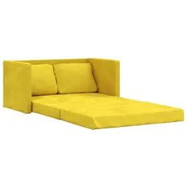 sofa-podlogowa-2-w-1-z-aksamitu-rozkladana-ciemny-zolty-122x70x55-cm