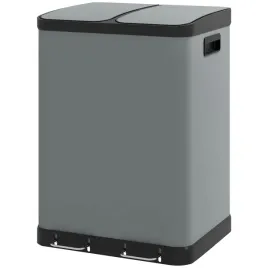homcom-30l-dwu-komorowy-kosz-na-smieci-szary-488-x-395-x-67-cm