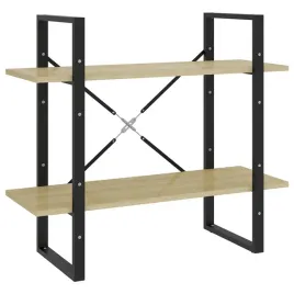 regal-na-ksiazki-industrialny-2-polki-dab-sonoma-80-x-30-x-70-cm