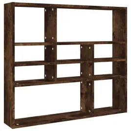 polka-scienna-przydymiony-dab-90-x-16-x-78-cm-z-10-przegrodkami