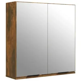 szafka-lazienkowa-z-lustrami-przydymiony-dab-64x20x67-cm