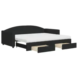 czarna-sofa-rozkladana-2-w-1-z-szufladami-wymiary-223-x-100-x-75-cm