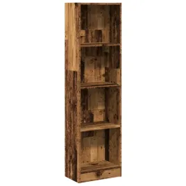biblioteczka-w-kolorze-starego-drewna-40-x-24-x-176-cm