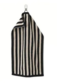 ikea-slanhostmal-recznik-do-rak-czarny-jasnobezowy-w-paski-40x70-cm