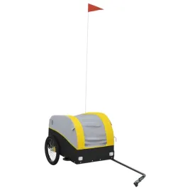 przyczepka-rowerowa-czarno-zolta-123x52x53-cm-nosnosc-30-kg
