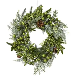 wianek-swiateczny-zielony-z-jagodami-i-szyszkami-40-cm