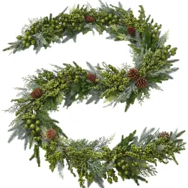 girlanda-swiateczna-zielona-z-jagodami-i-szyszkami-180-cm
