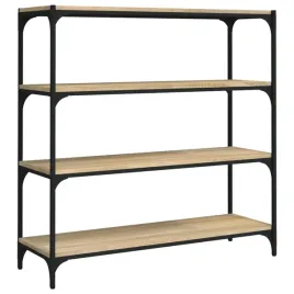 regal-na-ksiazki-industrialny-z-4-polkami-dab-sonoma-100x33x100-cm