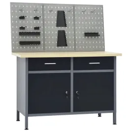 zestaw-warsztatowy-stol-z-panelami-sciennymi-czarno-szary-120x60x85-cm