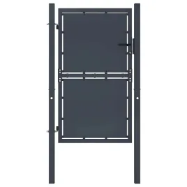 brama-stalowa-antracytowa-100-x-225-cm-zamek-i-klamka-w-zestawie