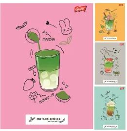 zeszyt-do-nauki-pisania-a4-32k-linia-2-kol-matcha-mood-unipap