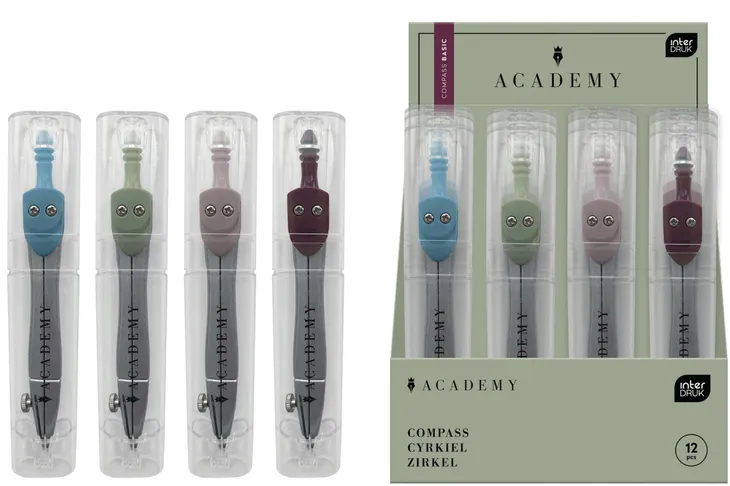 cyrkiel-szkolny-w-etui-basic-academy-kolor-odcienie-szarosci-i-srebra-wielokolorowy