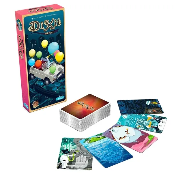 Dixit 10 Zwierciadła dodatek do gry Dixit 84 karty DIXIT Mirrors