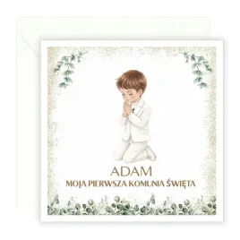 zaproszenia-na-komunie-personalizowane-delikatne-chlopczyk-koperta-biala