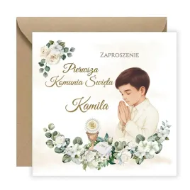 zaproszenia-na-komunie-personalizowane-biale-roze-chlopiec-koperta-eko