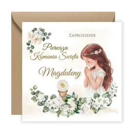 zaproszenia-na-komunie-personalizowane-biale-roze-dziewczynka-koperta-eko