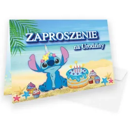 zaproszenia-na-urodziny-dziecka-kolorowy-stworek-koperta-biala