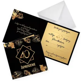 zaproszenia-na-40-urodziny-zlote-liscie-eleganckie-party-koperta-biala