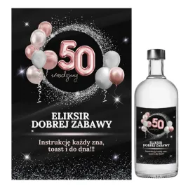 naklejki-na-butelki-na-50-urodziny-rozowe-balony-10-sztuk
