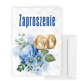 zaproszenia-na-60-urodziny-granatowe-kwiaty-party-koperta-biala