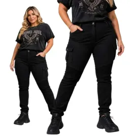 spodnie-damskie-cargo-czarne-xl-2xl-bawelna-6-kieszeni-moto-biker