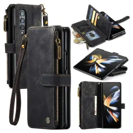 caseme-etui-skorzane-do-samsung-galaxy-z-6-fold-portfel-szaro-czarne-pasek