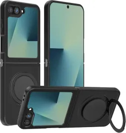hikerclub-etui-magsafe-do-samsung-galaxy-z-flip-7-ring-stojak-polmat-czarne