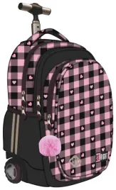 plecak-na-kolkach-4-komorowy-tb1-pink-checkered
