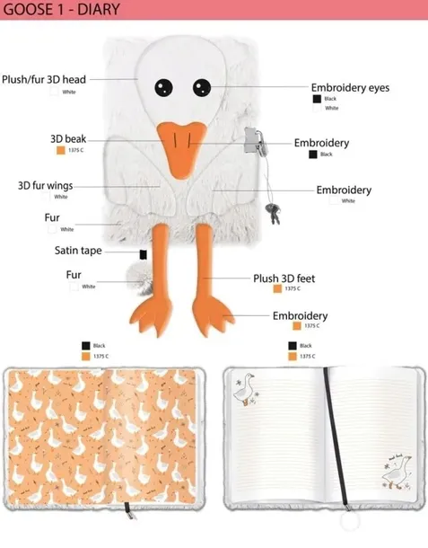 pamietnik-goose-pipa-stan-nowy