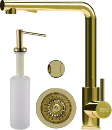 bateria-kernau-kwt33po-gold-nano-dozownik-ksd-04-gold-nano-odplyw-zloty