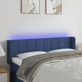 vidaxl-zaglowek-do-lozka-z-led-niebieski-147x16x78-88-cm-tkanina