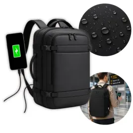 plecak-podrozny-do-samolotu-ryanair-40x20x25-bagaz-kabinowy-usb-wodoodporny