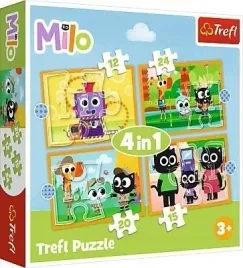 trefl-pap-puzzle-4w1-milo-i-przyjaciele-12-24-elementow