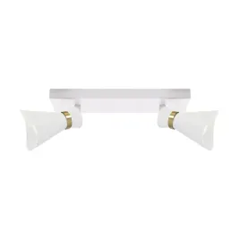 struhm-listwa-sufitowa-podwojna-glamour-loreta-e14-bialy