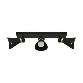 struhm-listwa-sufitowa-potrojna-glamour-loreta-e14-czarny