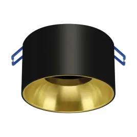 struhm-oczko-podtynkowe-dekoracyjne-okragle-tuba-panama-czarny-ze-zlotym
