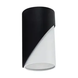 struhm-lampa-sufitowa-tuba-okragla-zebra-gu10-czarno-biala