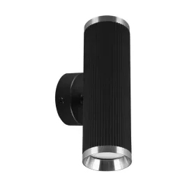 struhm-kinkiet-dwustronny-lampa-karbowana-frida-2xgu10-czarny