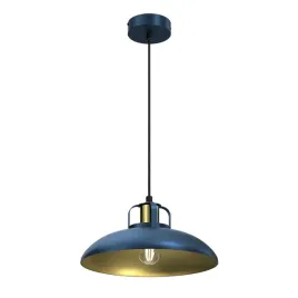 milagro-lampa-wiszaca-felix-e27-niebieski-zloty