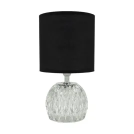 struhm-lampka-stolowa-glamour-nocna-zefir-e14-26cm-czarny-klosz