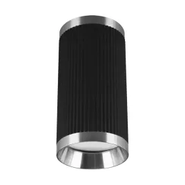 struhm-tuba-sufitowa-lampa-karbowana-frida-czarny