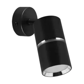 struhm-reflektor-sufitowy-glamour-dior-gu10-czarny