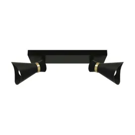 struhm-listwa-sufitowa-podwojna-glamour-loreta-e14-czarny