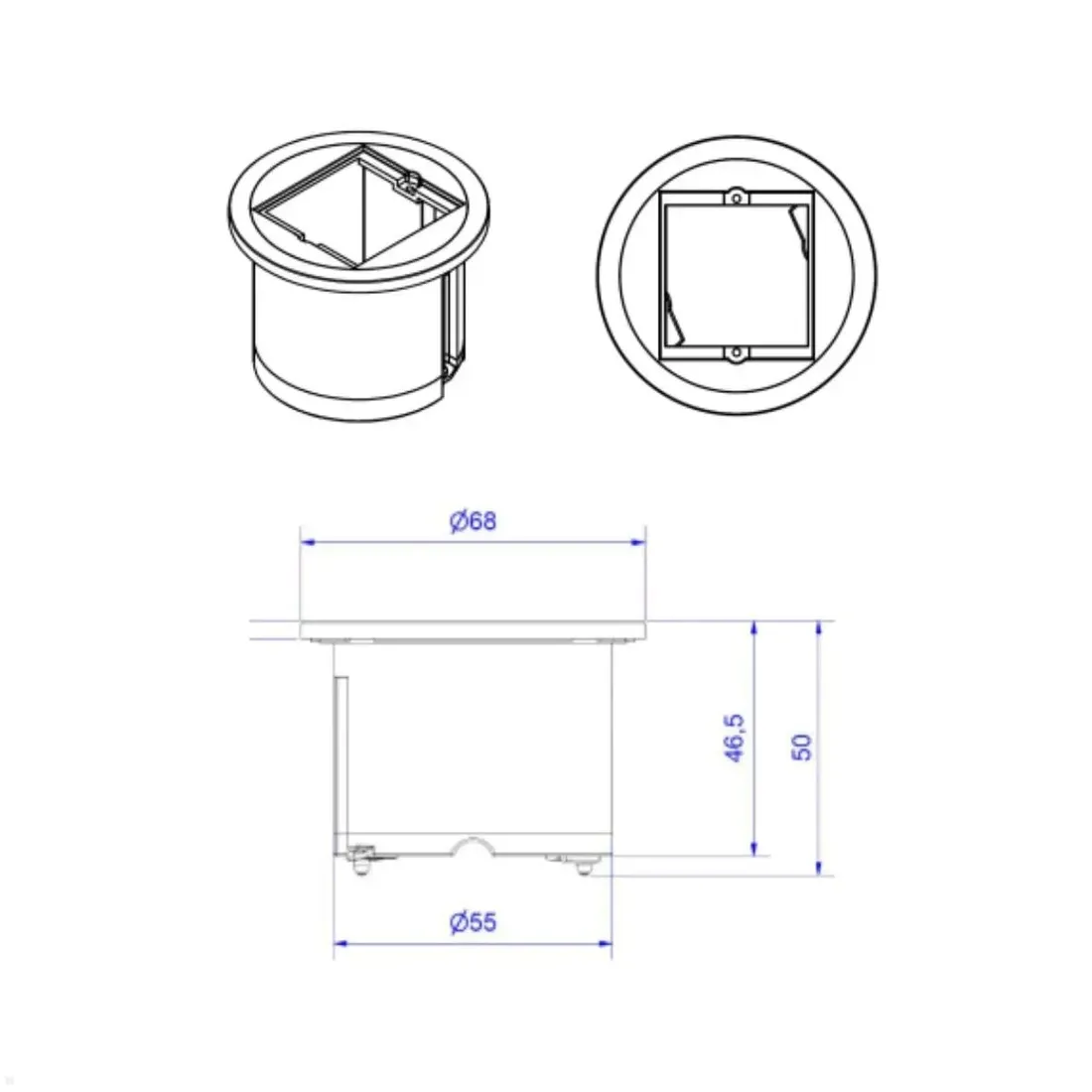 gniazdo-bachmann-pix-modul-pusty-bialy
