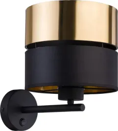 tk-lighting-kinkiet-hilton-e27-czarny-zloty