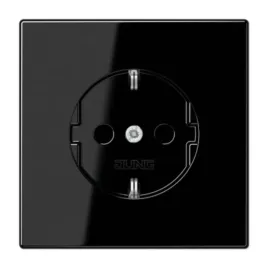 gniazdo-schuko-jung-ls-990-czarny-polysk
