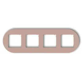 ramka-poczworna-okragla-karlik-mini-lososiowy