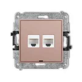 gniazdo-komputerowe-2xrj45-kat-5e-karlik-mini-lososiowy