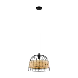 eglo-lampa-wiszaca-anwick-e27-czarny-drewno