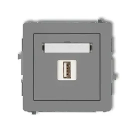 ladowarka-usb-2a-karlik-deco-szary-mat